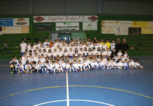 Presentación oficial do Jogafán F. S. e das aliñacións das escolas deportivas de fútbol sala